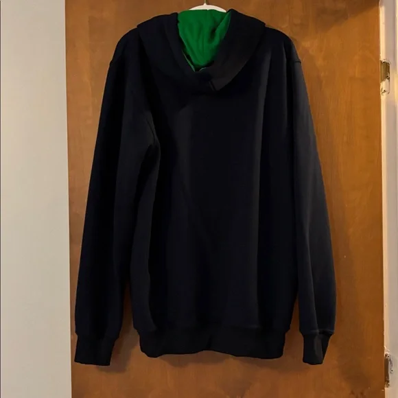 Ireland Live for Rugby Hoodie Mens XXXL Pullover Navy & Green Zip Sweatshirt - Picture 4 of 10